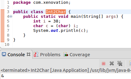 Java Data Type Conversion Chart