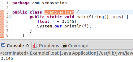 java-float java-float