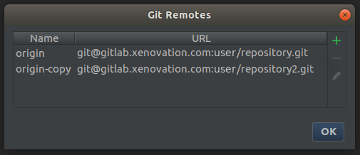 git list git remotes
